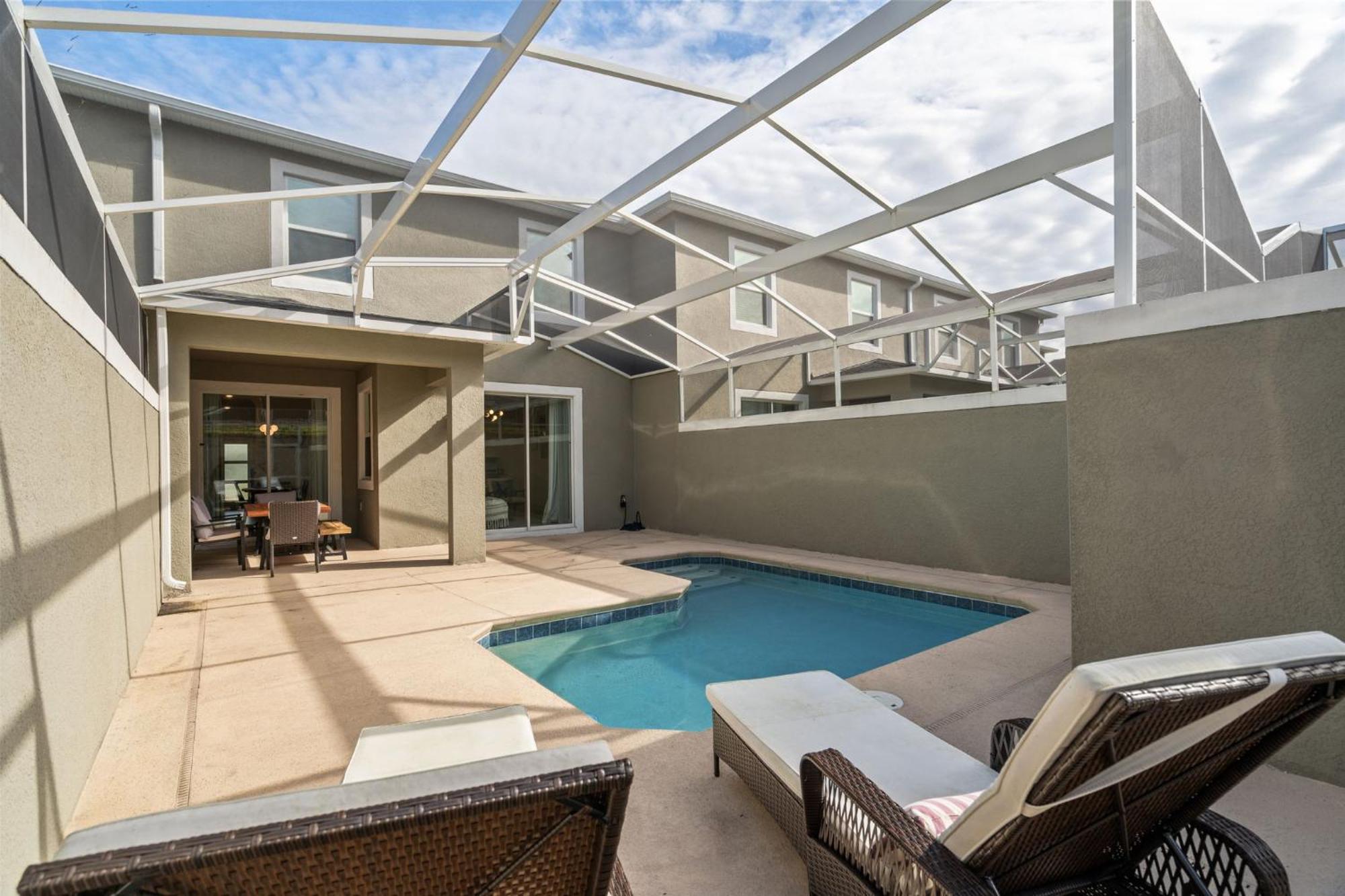 Amazing 4 Bed Home W Private Pool Close To Disney 1180King Кіссіммі Екстер'єр фото